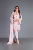 Bareeze Pearls On Sand Bnl1053 Pink Dress