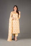 Bareeze Ellegend Design Bnl1138 Yellow Dress