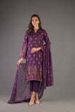 Bareeze Gulnar Bnl1164 Purple Dress