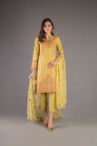 Bareeze Ethnice Style Bnl1165 Green Dress