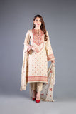 Bareeze Ethnic Style Bnl1166 Beige Dress