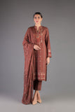 Bareeze Northern Style Bnl1167 Brown Dress