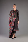 Bareeze Russian Flora 1 Bnl1172 Black Dress
