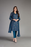Bareeze Rilli Work Bnl1210 Blue Dress