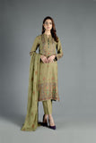 Bareeze Mehal Range Bnl1230 Green Dress