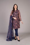 Bareeze Zebaish Bnl1243 Navy Blue Dress