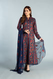 Bareeze Bnl1436 Navy Blue Winter Karandi