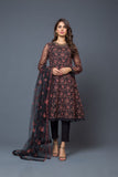 Bareeze Victorian 2 Bnl752 Black Dress