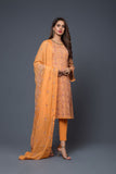 Bareeze Mughal Elegance Bnl764 Orange Dress