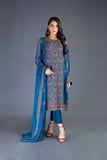 Bareeze Indigene Range Bnl805 Ferozi Dress