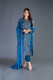 Bareeze Indigene Range Bnl806 Ferozi Dress