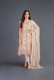 Bareeze Buta Range Bnl807 Beige Dress