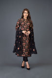 Bareeze Mystical Bnl849 Black Dress