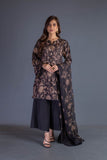 Bareeze Daffodils Bnl951 Black Dress