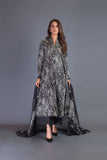 Bareeze Daffodils Bnl952 Black Dress