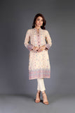 Bareeze Ethnic Embroidery Bnl982 Beige Dress