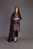 Bareeze Ancestral Range Bnl991 Black Dress