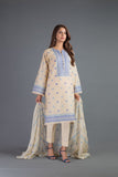 Bareeze Cross Stitch 2 Bnl1070 Beige Dress