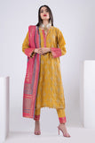 Khaadi BSl22203 Mustard Eid Lawn Collection 2022