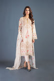 Bareeze Royal Jewels Ch2970 Beige Dress