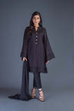 Bareeze Black Dusk Ch3026 Black Dress