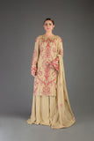 Bareeze Mashrik Range Ch3064 Beige Dress