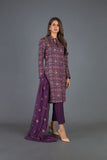 Bareeze Ornamental Fantasy Ch3069 Purple Dress