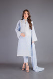 Bareeze Kawita Range Ch3148 Sky Blue Dress