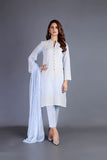 Bareeze Kawita Range Ch3149 Sky Blue Dress