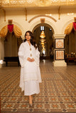 Bareeze Pearl Shine Ch3185 White Dress