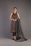 Bareeze Golden Diffusion Ch3253 Black Dress