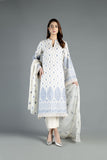 Bareeze Halb Ch3329 Off White Dress