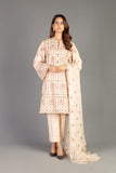 Bareeze Mughal Spark Ch3349 Beige Dress