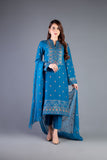 Bareeze Ethnic Wave Ch3351 Ferozi Dress