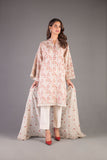 Bareeze Vintage Harmony Ch3353 Off White Dress