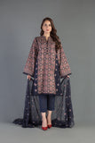 Bareeze Ethnic Rhythum Ch3369 Blue Dress