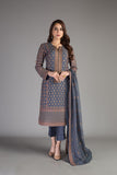Bareeze Gold Palace Ch3416 Grey Dress