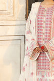 Bareeze CH3801 Off White Summer Embroidered Lawn