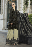 Maria B DL-806-Black and Beige Linen Collection 2020