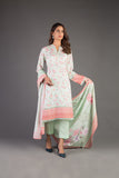 Bareeze Printed Pr41 Green Dress