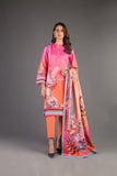 Bareeze Printed Pr55 Pink Dress