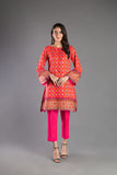 Bareeze Printed Pr39 Pink Dress