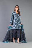 Bareeze Printed Pr69 Black Dress
