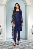 Maria B DW EA22 41 Blue   Eid Casual Wear RTW 2022