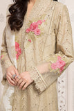 Maria B DW EF22 7 Coffee   Eid Casual Wear RTW 2022