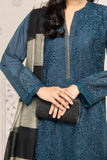 Maria B DW EF22 41 Teal   Eid Casual Wear RTW 2022