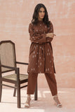 Khaadi Eet22104 Brown Eid Collection 2022