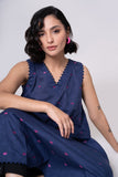 Khaadi EET22259T Blue Casual Prets 2022