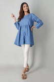 Khaadi EETE20429 BLUE Pret 2021
