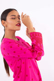 Khaadi EETN22295 Pink Casual Prets 2022